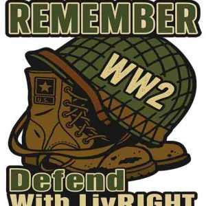 American Patriot WW2 Lapel Pin